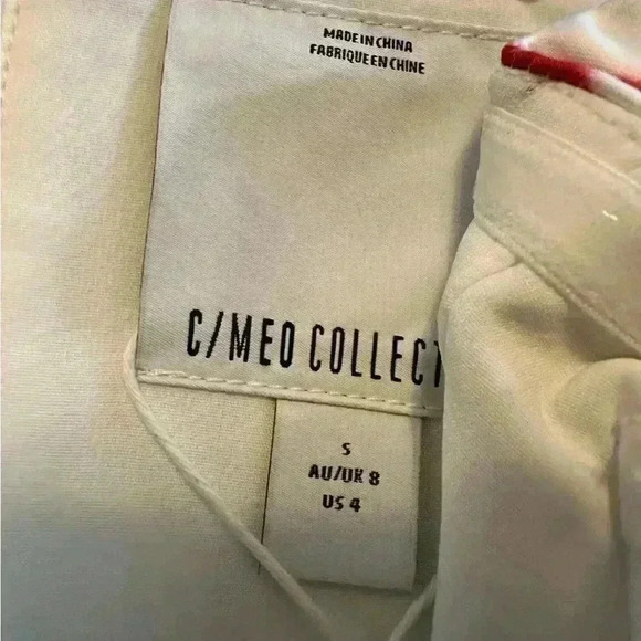 C/MEO Collective My Way Rainbow Mini Strapless Dress Size Small NWT - Picture 3 of 8